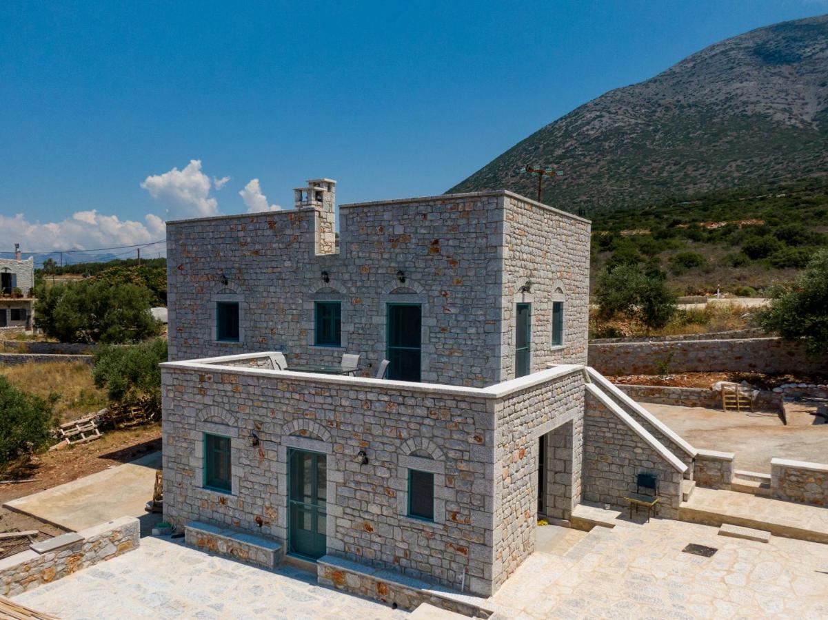 Sugar Stone House Apartment Pírgos Dhiroú Bagian luar foto