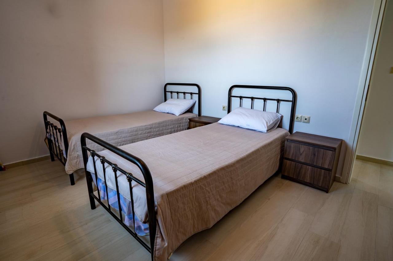 Sugar Stone House Apartment Pírgos Dhiroú Bagian luar foto