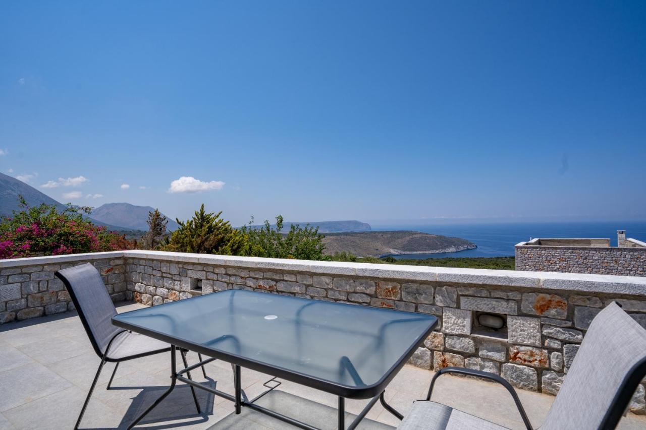 Sugar Stone House Apartment Pírgos Dhiroú Bagian luar foto