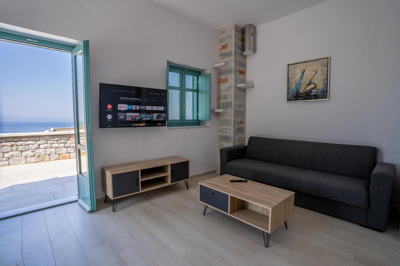 Sugar Stone House Apartment Pírgos Dhiroú Bagian luar foto
