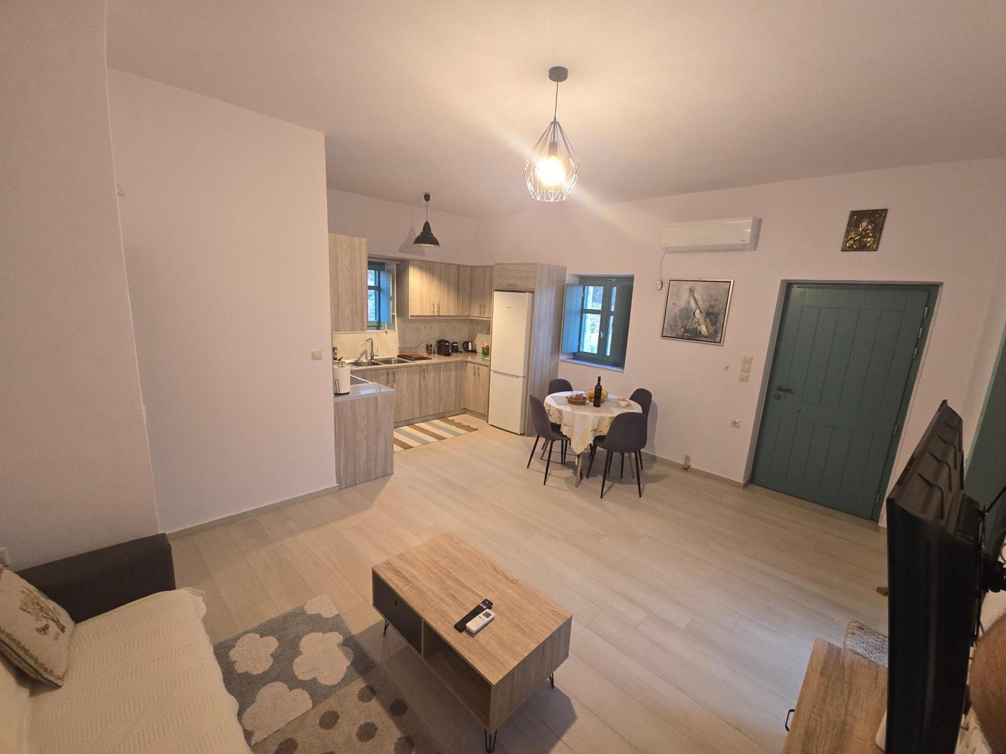 Sugar Stone House Apartment Pírgos Dhiroú Bagian luar foto