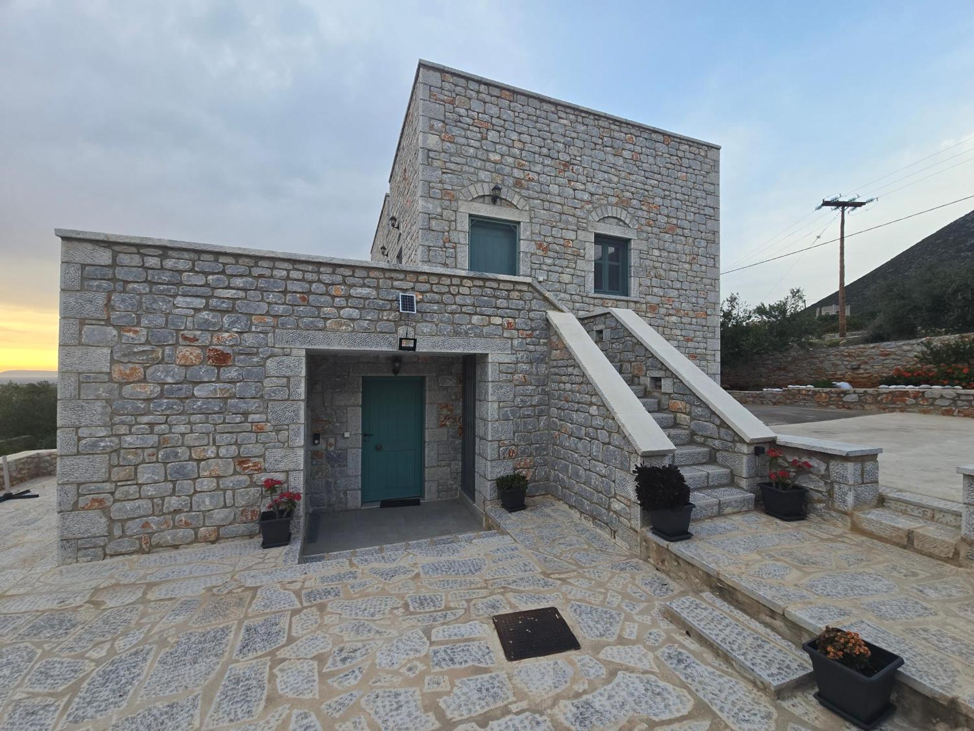 Sugar Stone House Apartment Pírgos Dhiroú Bagian luar foto