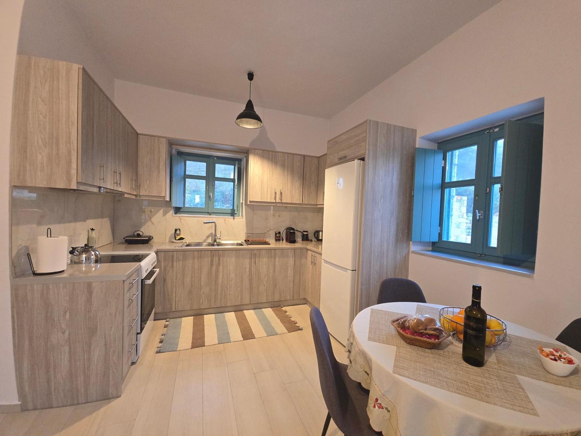 Sugar Stone House Apartment Pírgos Dhiroú Bagian luar foto