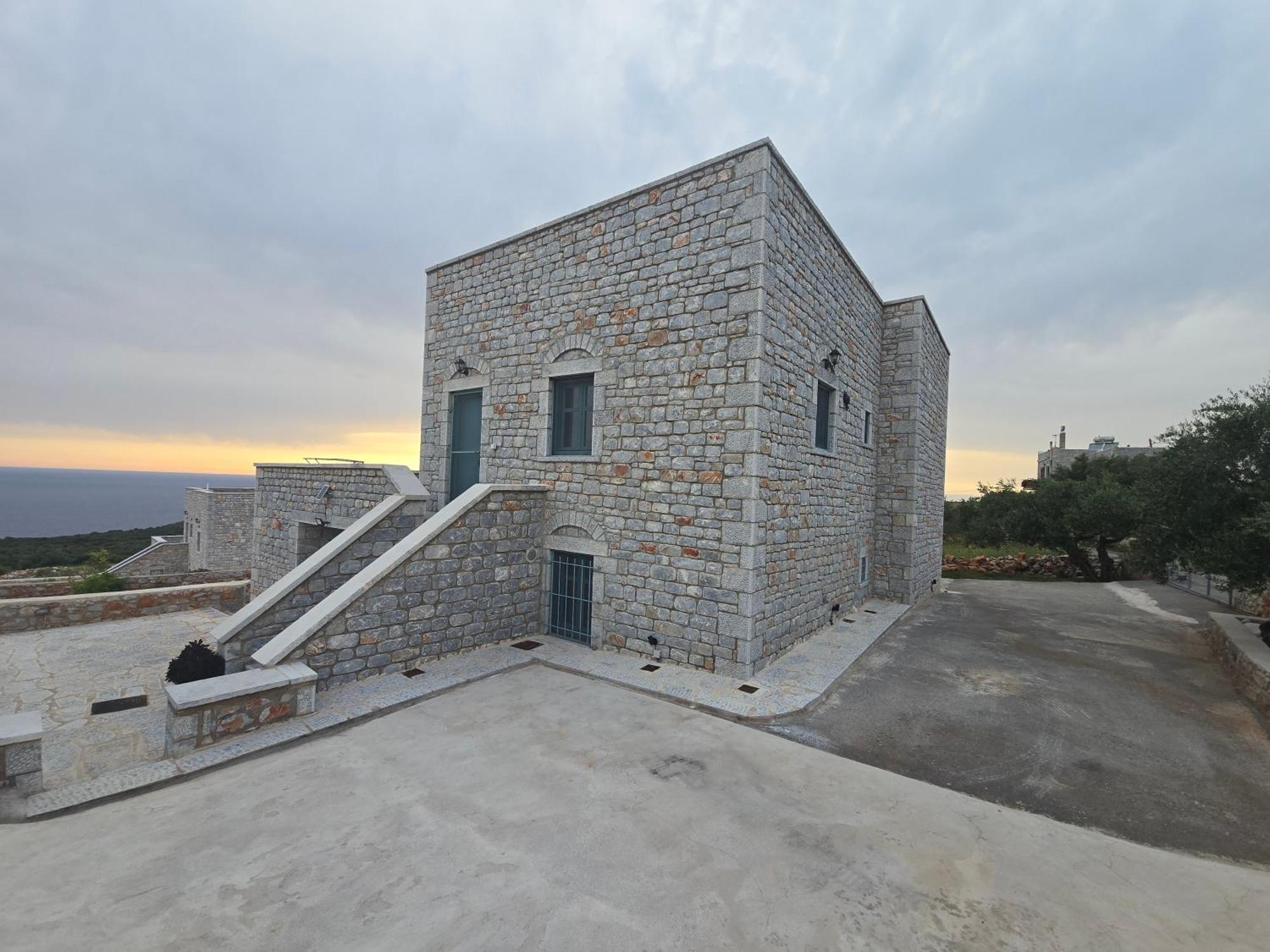 Sugar Stone House Apartment Pírgos Dhiroú Bagian luar foto