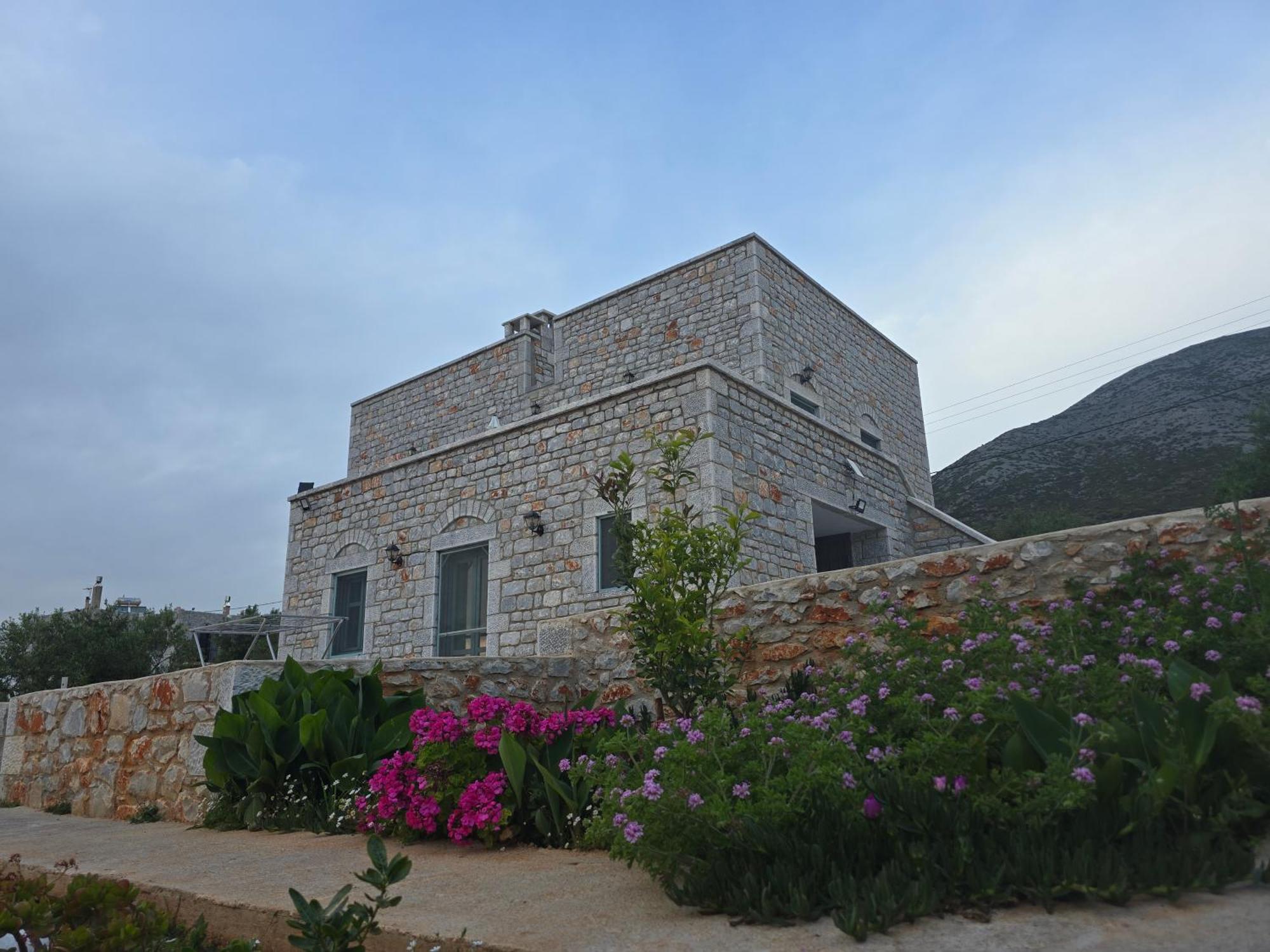 Sugar Stone House Apartment Pírgos Dhiroú Bagian luar foto